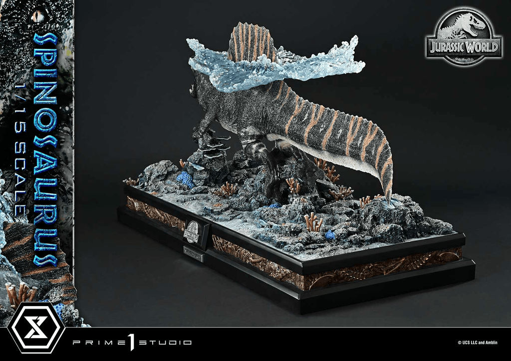 Prime 1 Studio Jurassic World Rebirth Spinosaurus - Échelle 1/15 - PRÉCOMMANDE