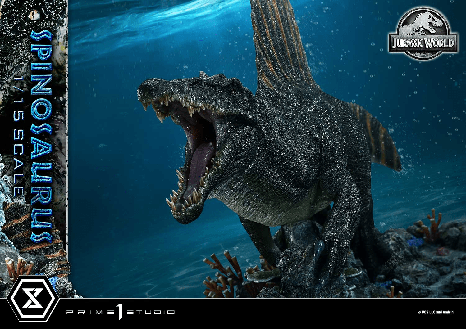 Prime 1 Studio Jurassic World Rebirth Spinosaurus - Échelle 1/15 - PRÉCOMMANDE
