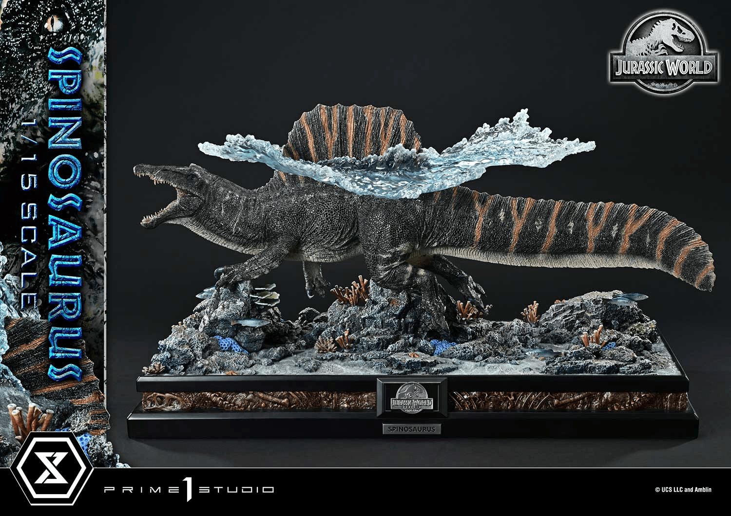 Prime 1 Studio Jurassic World Rebirth Spinosaurus - Échelle 1/15 - PRÉCOMMANDE