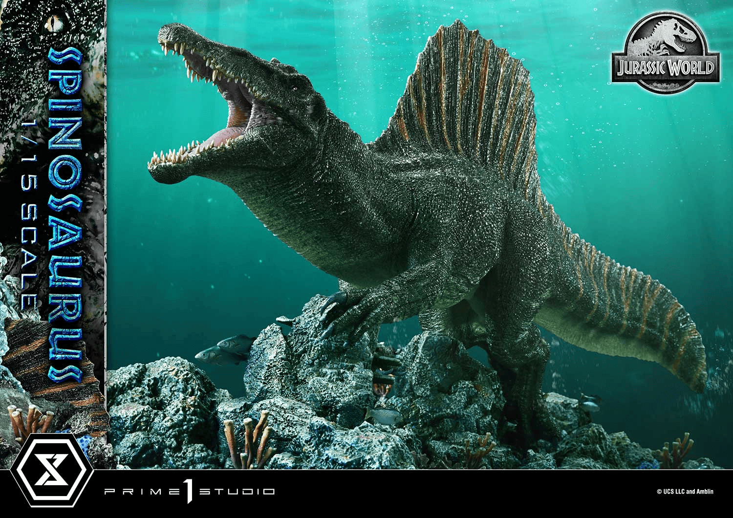 Prime 1 Studio Jurassic World Rebirth Spinosaurus - Échelle 1/15 - PRÉCOMMANDE