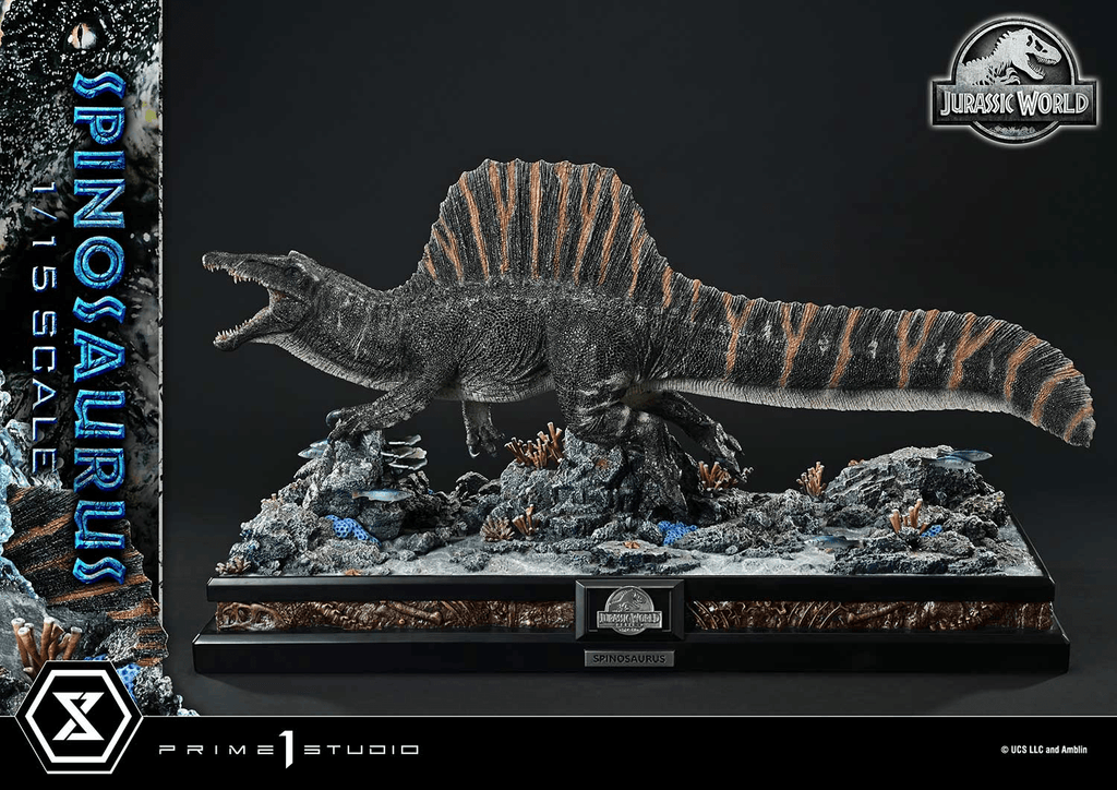 Prime 1 Studio Jurassic World Rebirth Spinosaurus - Échelle 1/15 - PRÉCOMMANDE