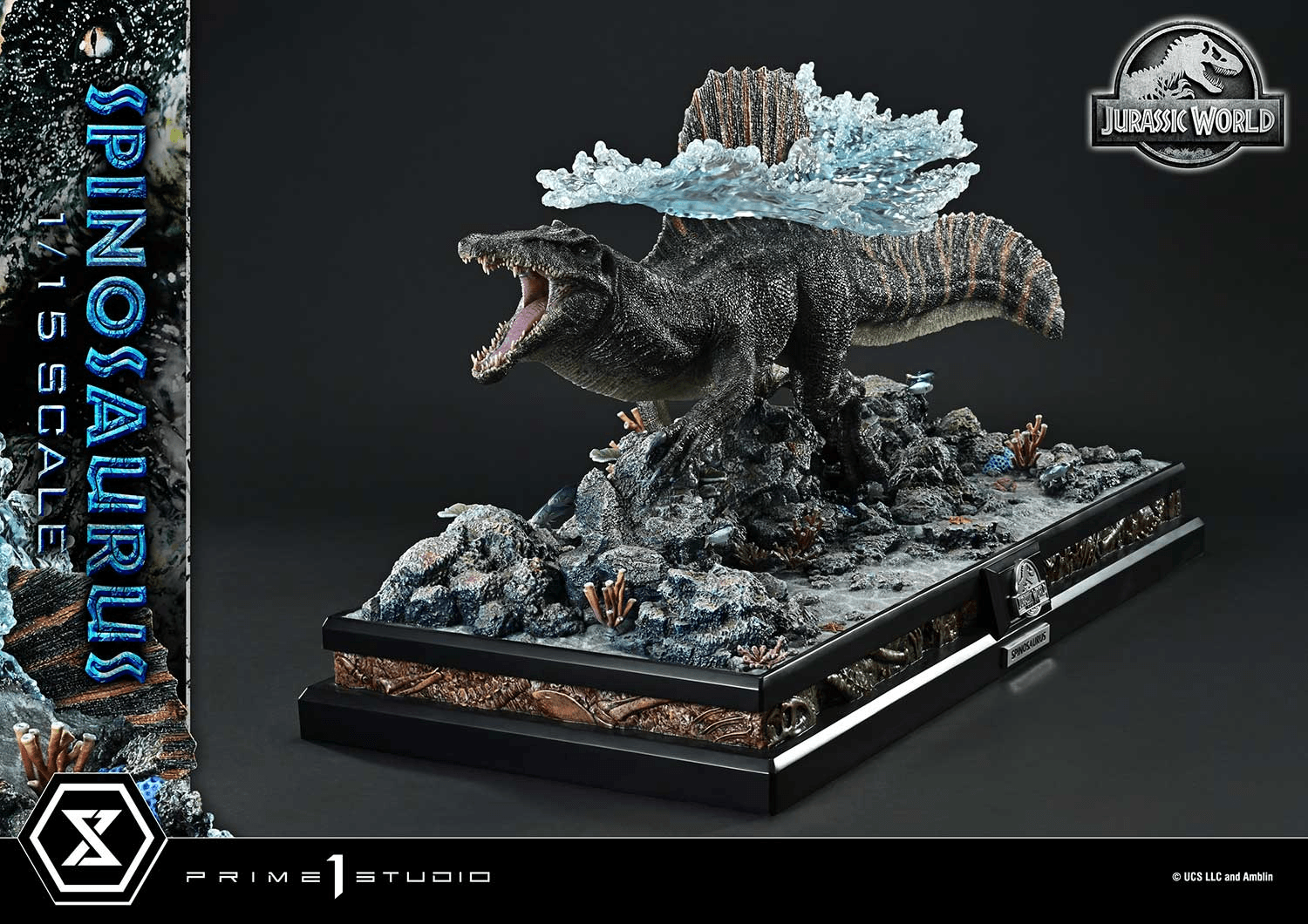 Prime 1 Studio Jurassic World Rebirth Spinosaurus - Échelle 1/15 - PRÉCOMMANDE