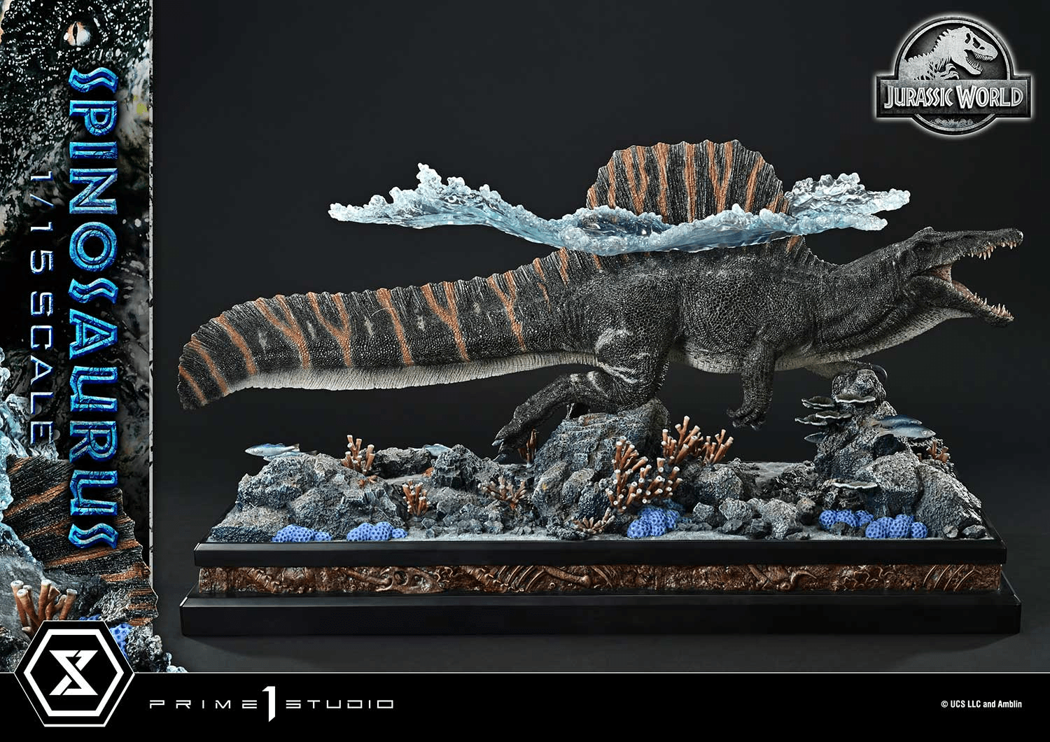 Prime 1 Studio Jurassic World Rebirth Spinosaurus - Échelle 1/15 - PRÉCOMMANDE