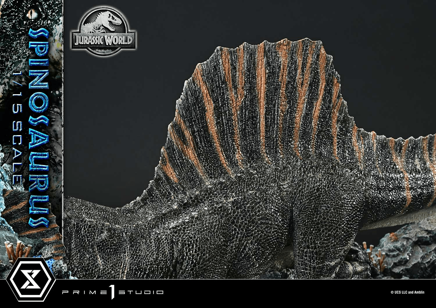 Prime 1 Studio Jurassic World Rebirth Spinosaurus - Échelle 1/15 - PRÉCOMMANDE