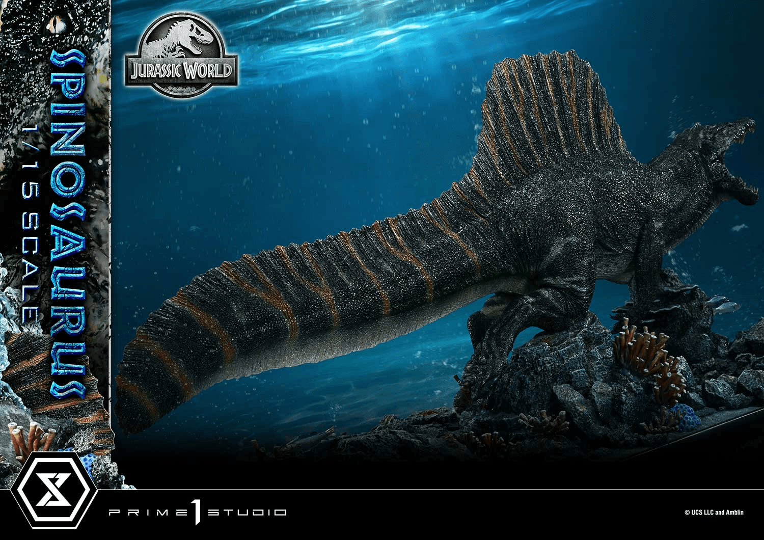 Prime 1 Studio Jurassic World Rebirth Spinosaurus - Échelle 1/15 - PRÉCOMMANDE