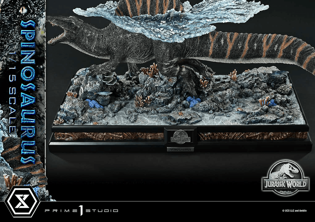 Prime 1 Studio Jurassic World Rebirth Spinosaurus - Échelle 1/15 - PRÉCOMMANDE