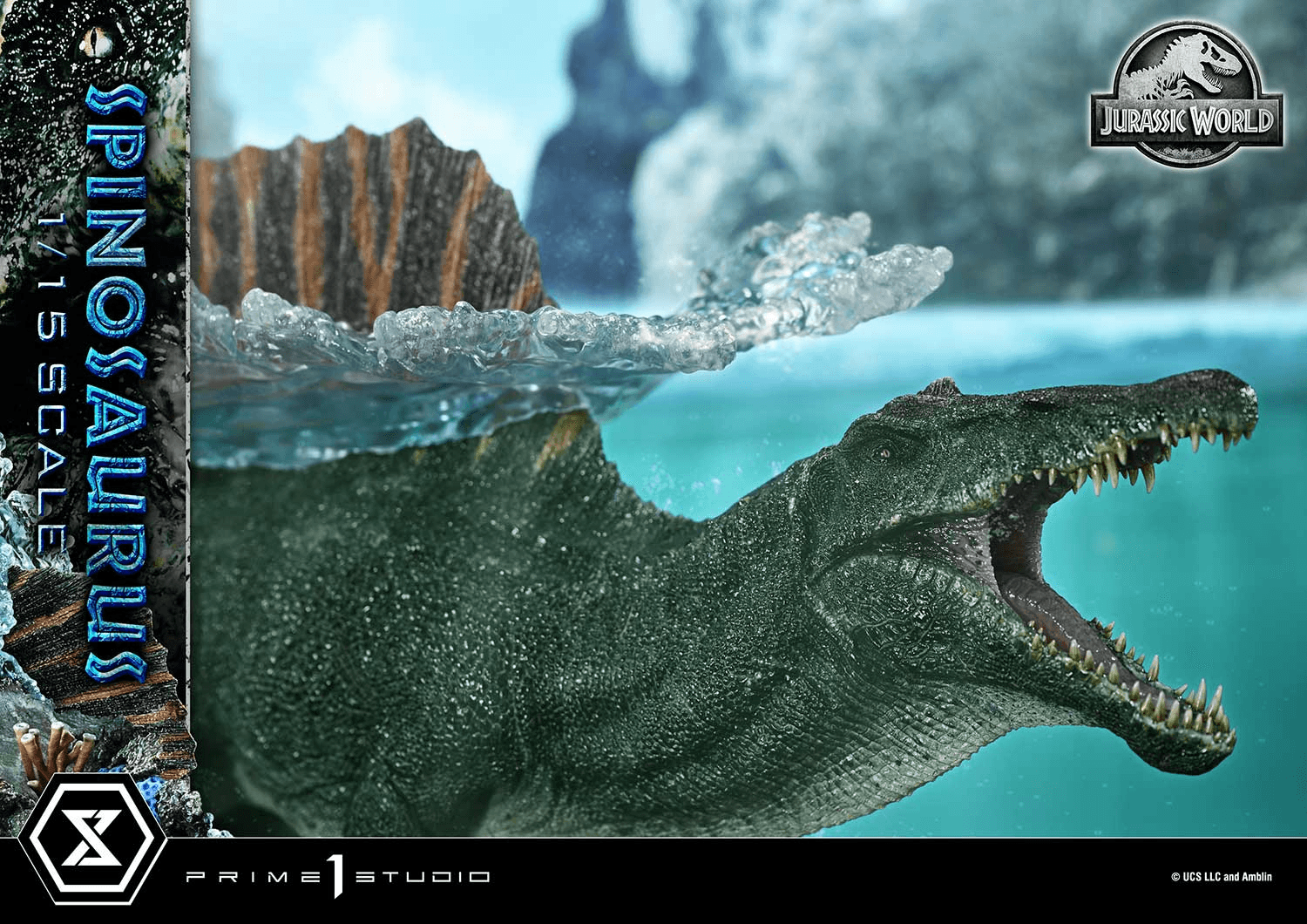 Prime 1 Studio Jurassic World Rebirth Spinosaurus - Échelle 1/15 - PRÉCOMMANDE