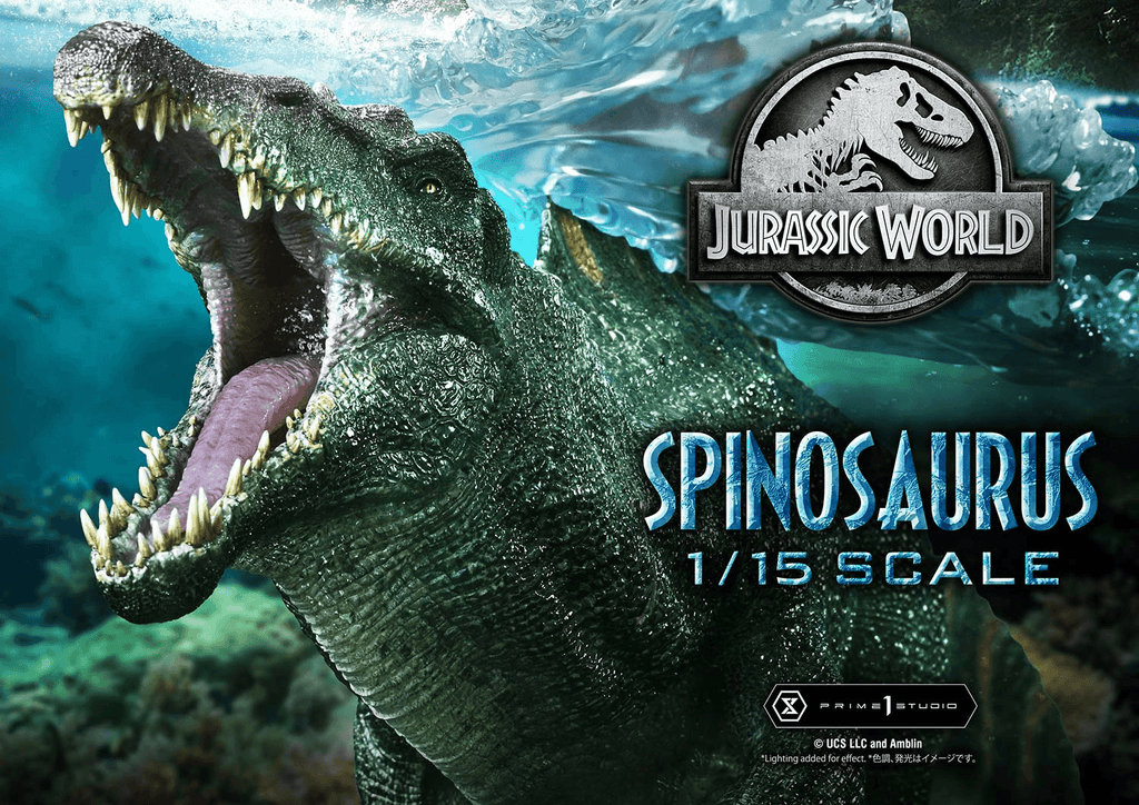 Prime 1 Studio Jurassic World Rebirth Spinosaurus - Échelle 1/15 - PRÉCOMMANDE