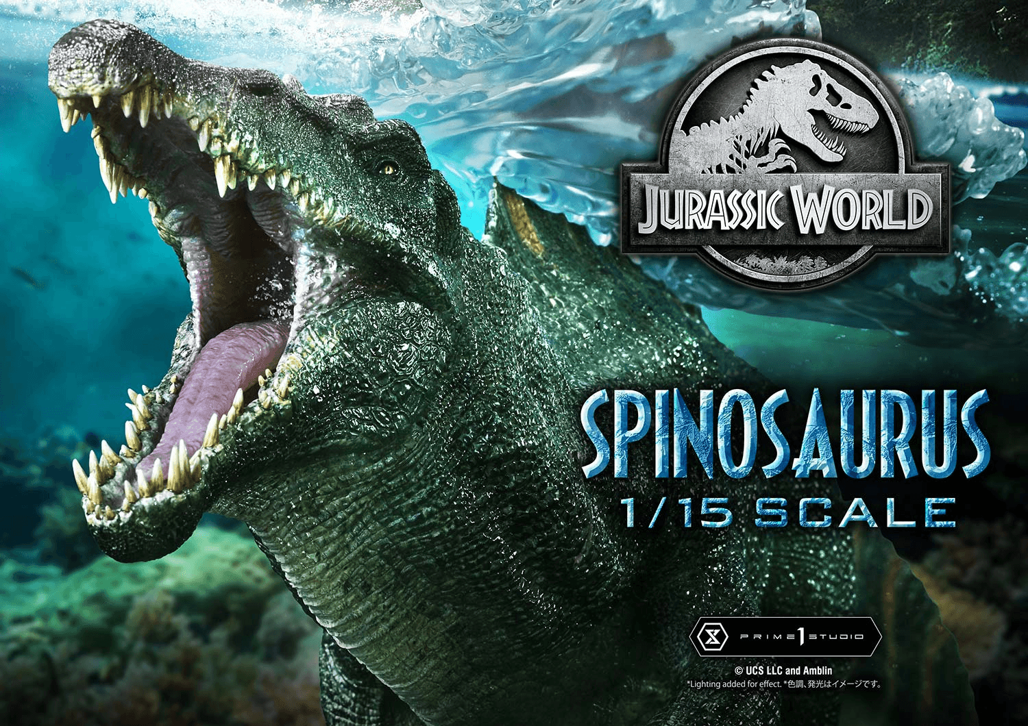 Prime 1 Studio Jurassic World Rebirth Spinosaurus - Échelle 1/15 - PRÉCOMMANDE