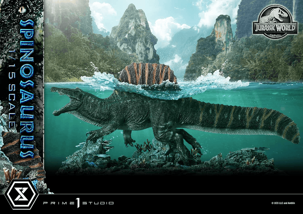 Prime 1 Studio Jurassic World Rebirth Spinosaurus - Échelle 1/15 - PRÉCOMMANDE