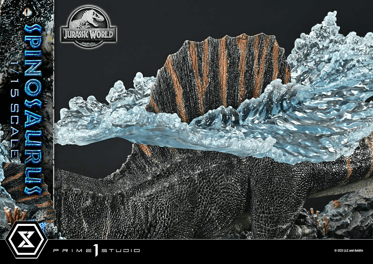 Prime 1 Studio Jurassic World Rebirth Spinosaurus - Échelle 1/15 - PRÉCOMMANDE
