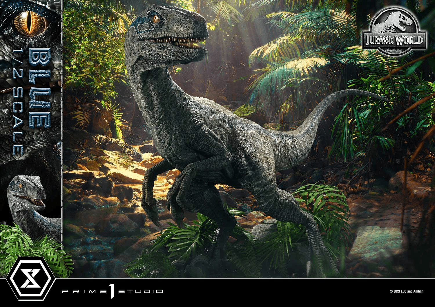 Legacy Museum Collection Jurassic World: Fallen Kingdom (Film) Blue 1/2 Scale - PRE-ORDER