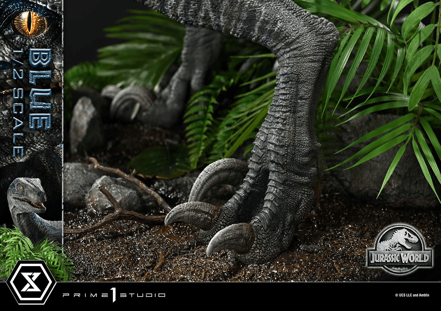 Legacy Museum Collection Jurassic World: Fallen Kingdom (Film) Blue 1/2 Scale - PRE-ORDER