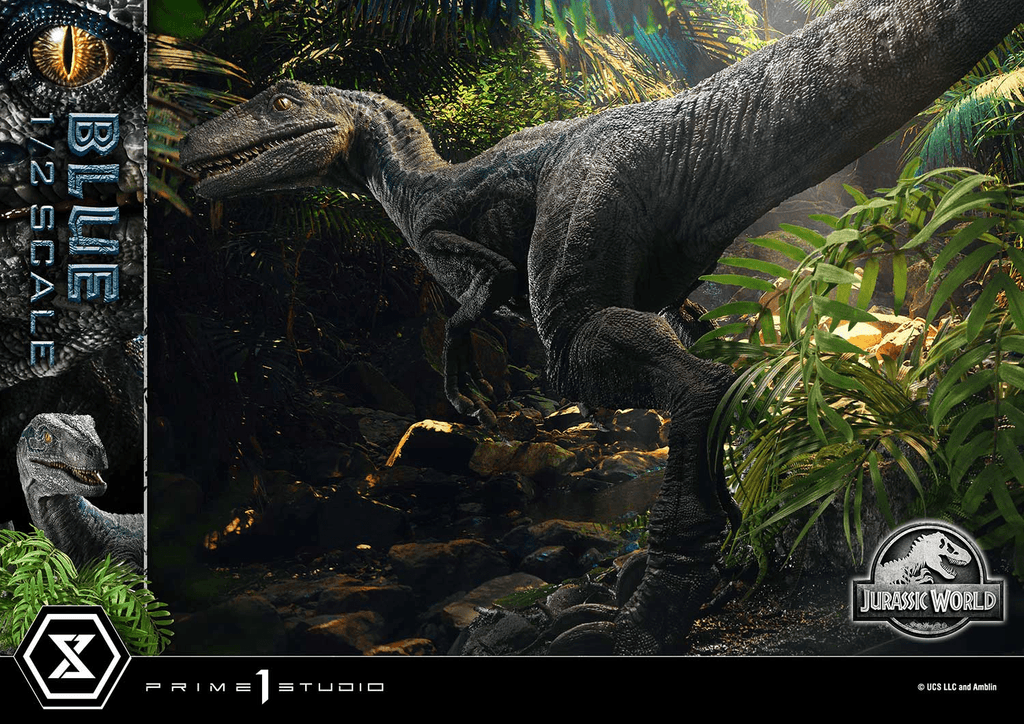 Legacy Museum Collection Jurassic World: Fallen Kingdom (Film) Blue Échelle 1/2