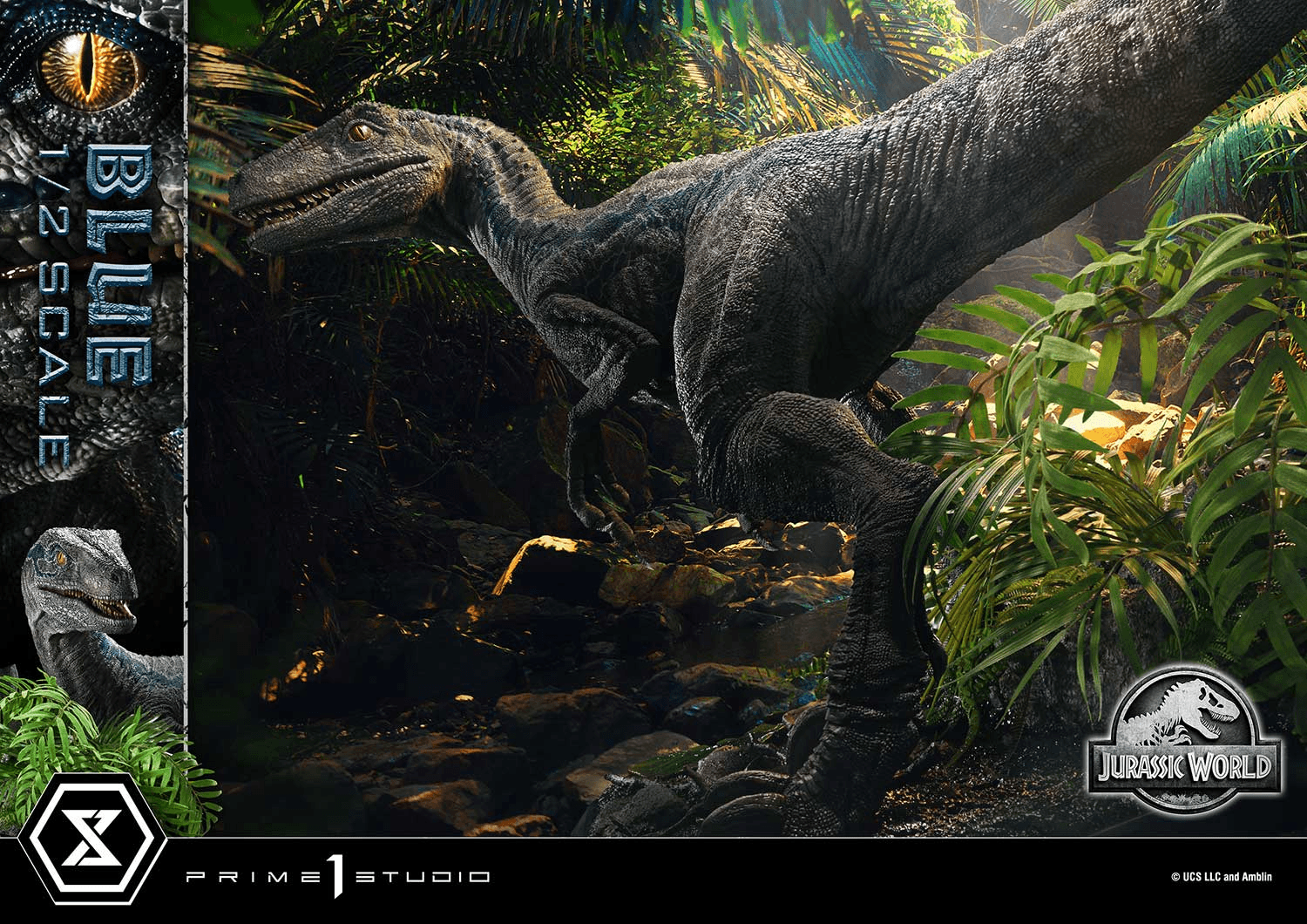 Legacy Museum Collection Jurassic World: Fallen Kingdom (Film) Blue 1/2 Scale - PRE-ORDER