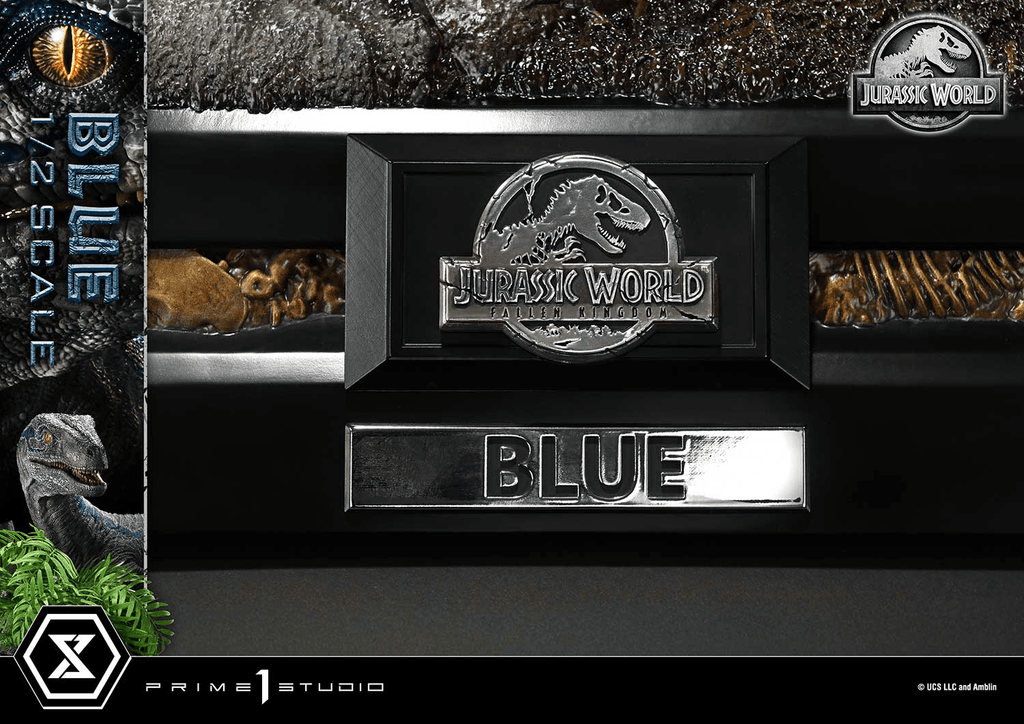 Legacy Museum Collection Jurassic World: Fallen Kingdom (Film) Blue Échelle 1/2