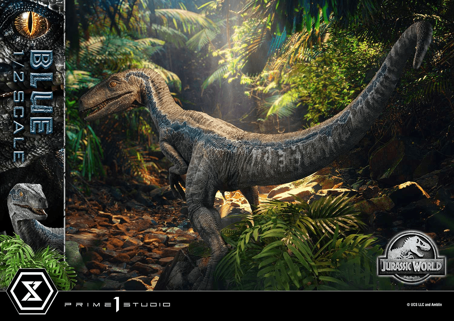 Legacy Museum Collection Jurassic World: Fallen Kingdom (Film) Blue 1/2 Scale - PRE-ORDER