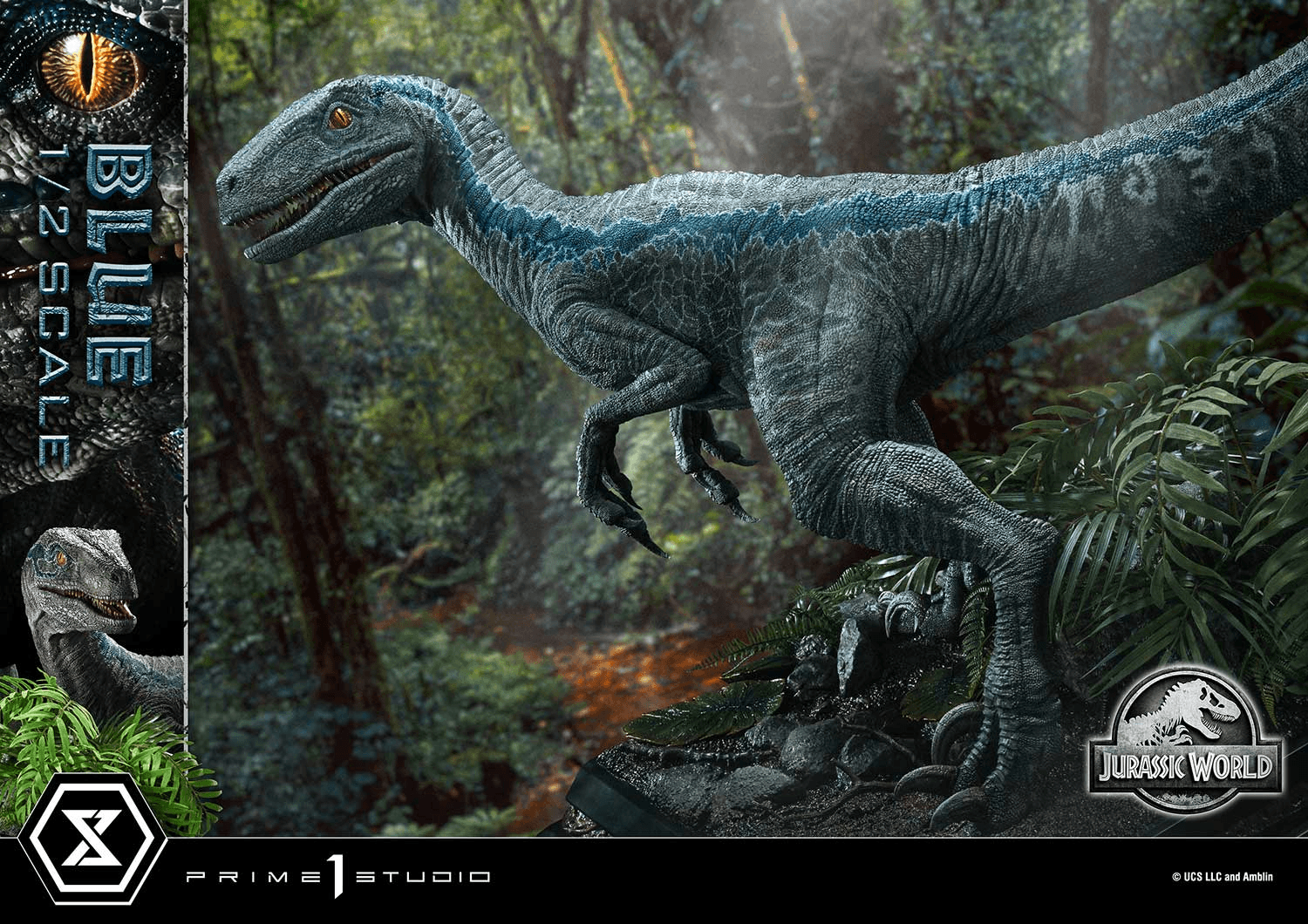Legacy Museum Collection Jurassic World: Fallen Kingdom (Film) Blue 1/2 Scale - PRE-ORDER
