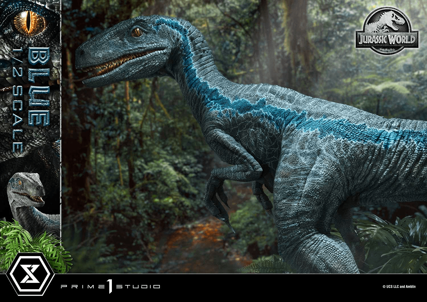 Legacy Museum Collection Jurassic World: Fallen Kingdom (Film) Blue 1/2 Scale - PRE-ORDER