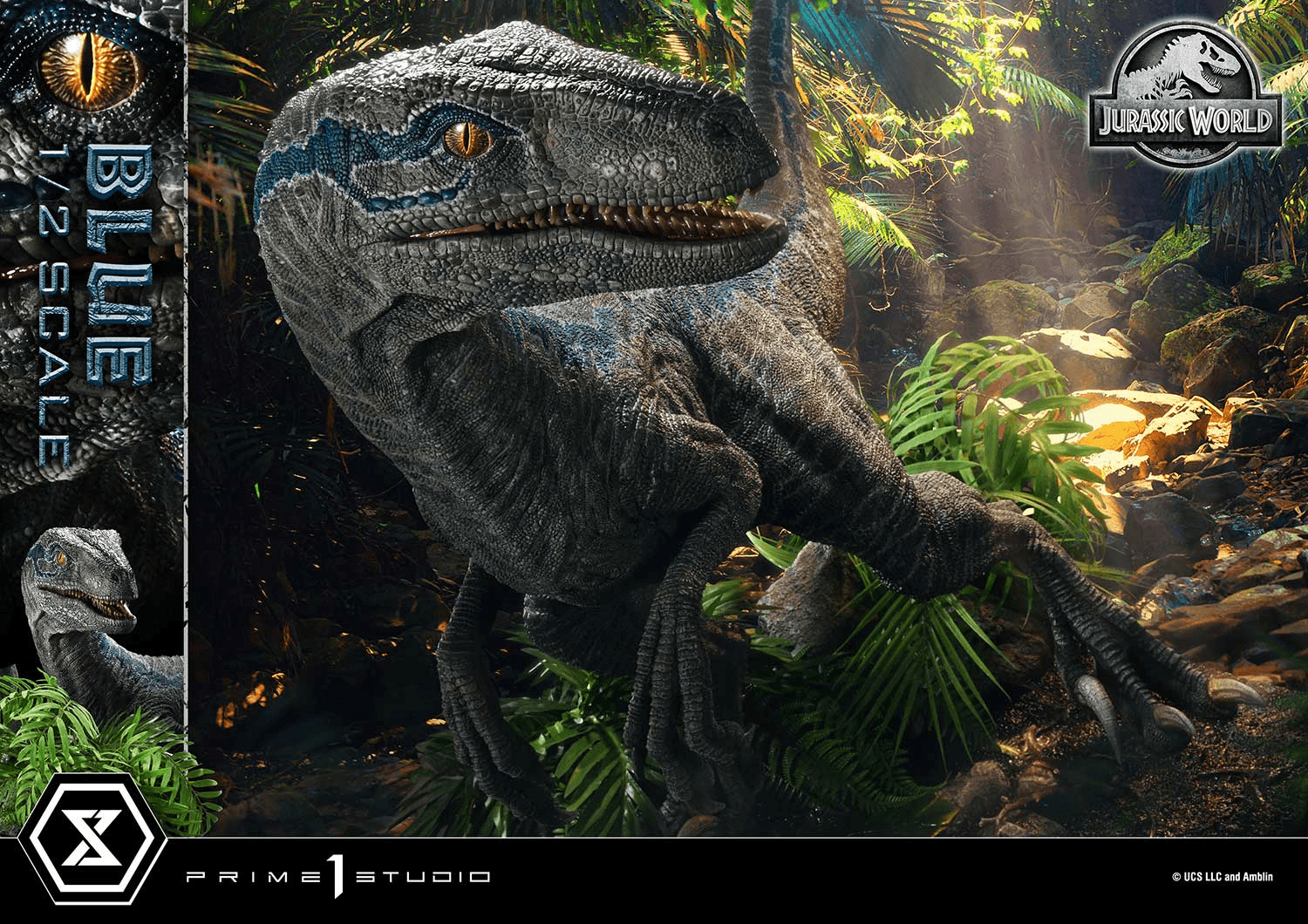 Legacy Museum Collection Jurassic World: Fallen Kingdom (Film) Blue 1/2 Scale - PRE-ORDER