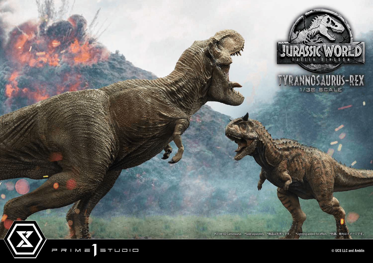 Prime 1 Studio Jurassic World : Fallen Kingdom (Film) Figurine de collection Tyrannosaurus-Rex - PRÉCOMMANDE