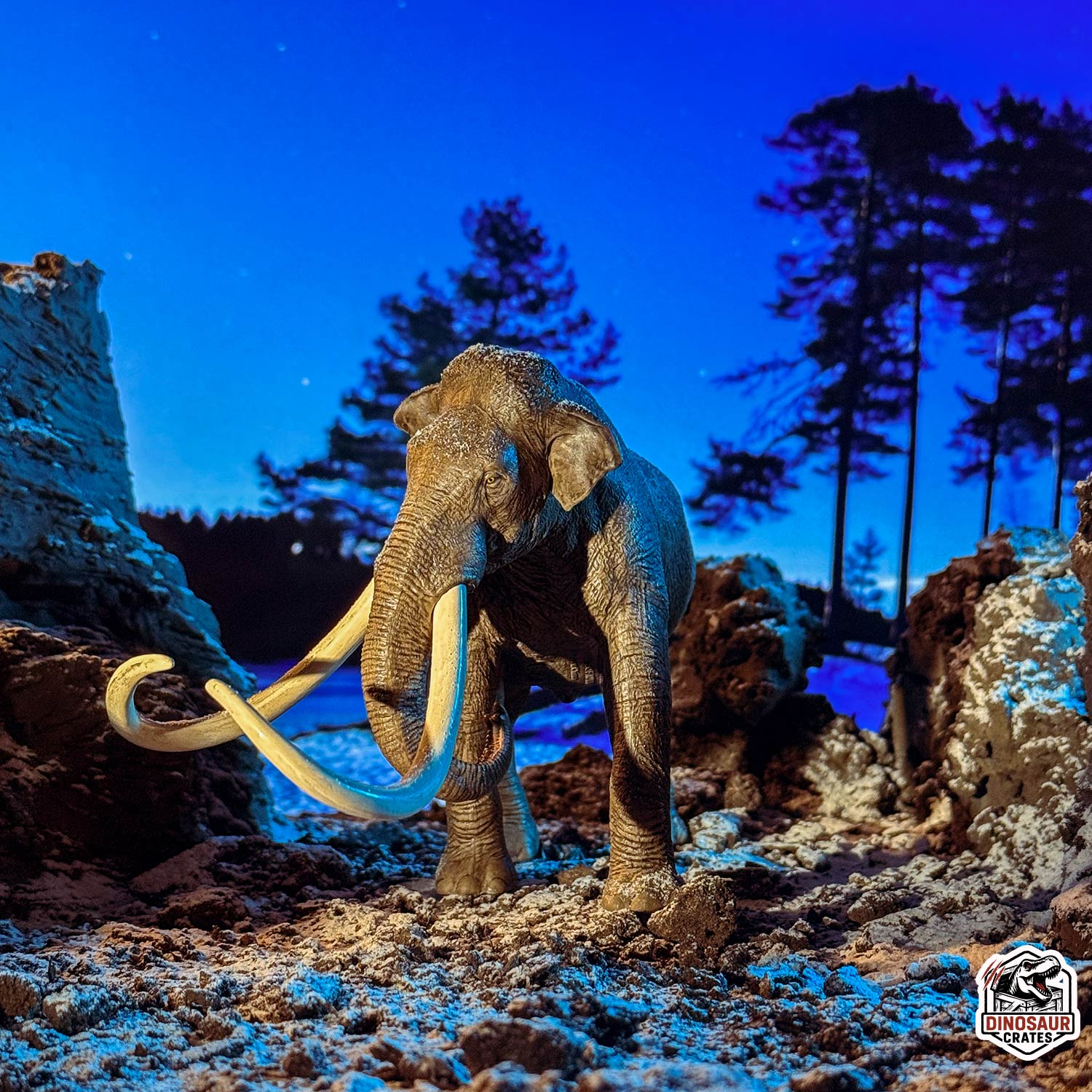 Eofauna Columbian Mammoth Figure