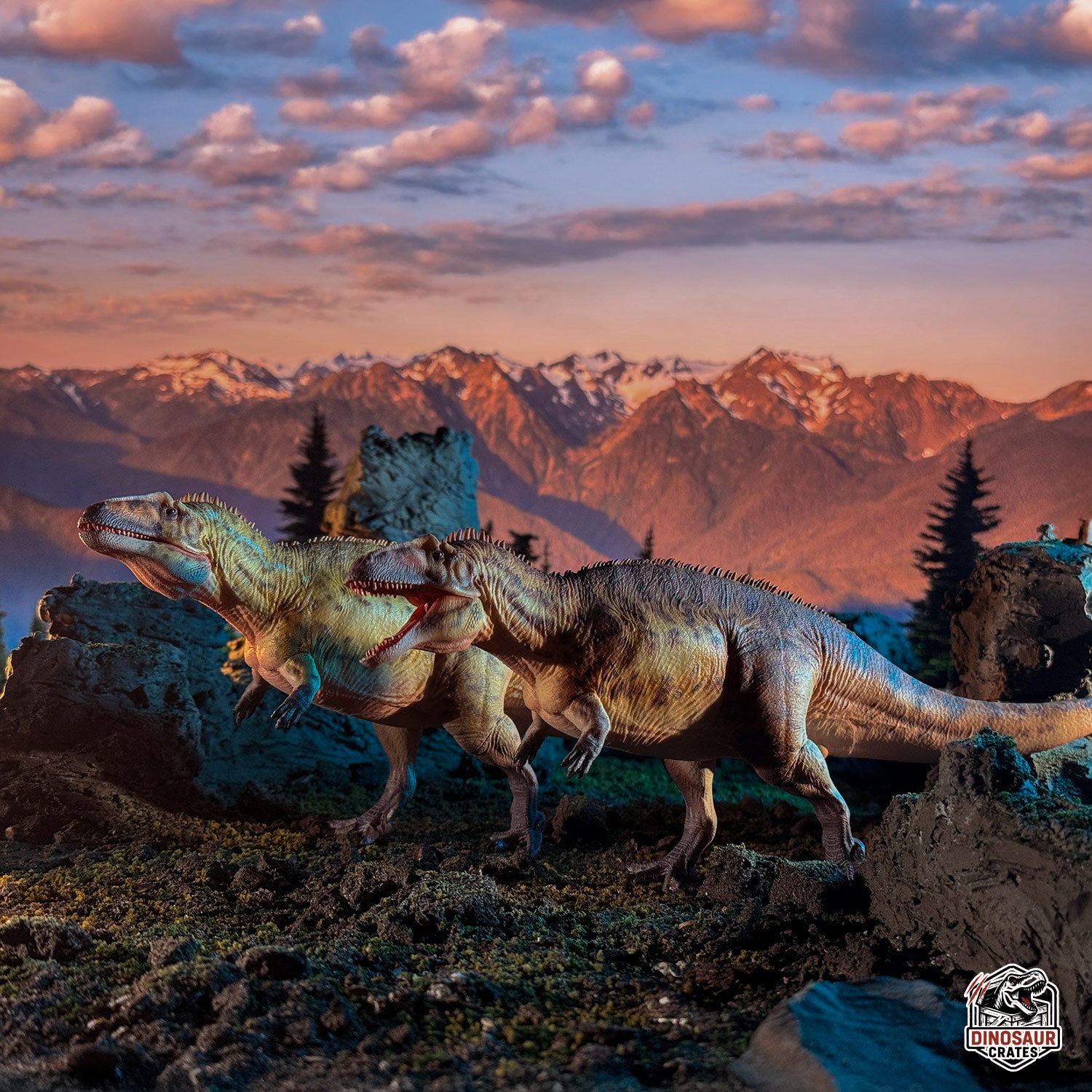 Haolonggood Acrocanthosaurus Dinosaur Figure