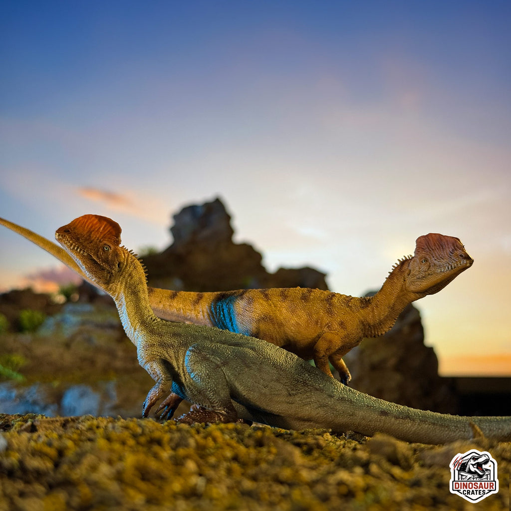 Haolonggood Dilophosaurus Dinosaur Figure