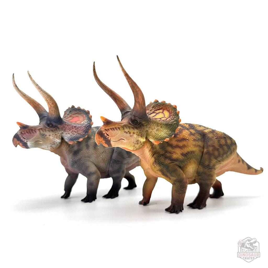 Haolonggood Figurine de dinosaure Tricératops
