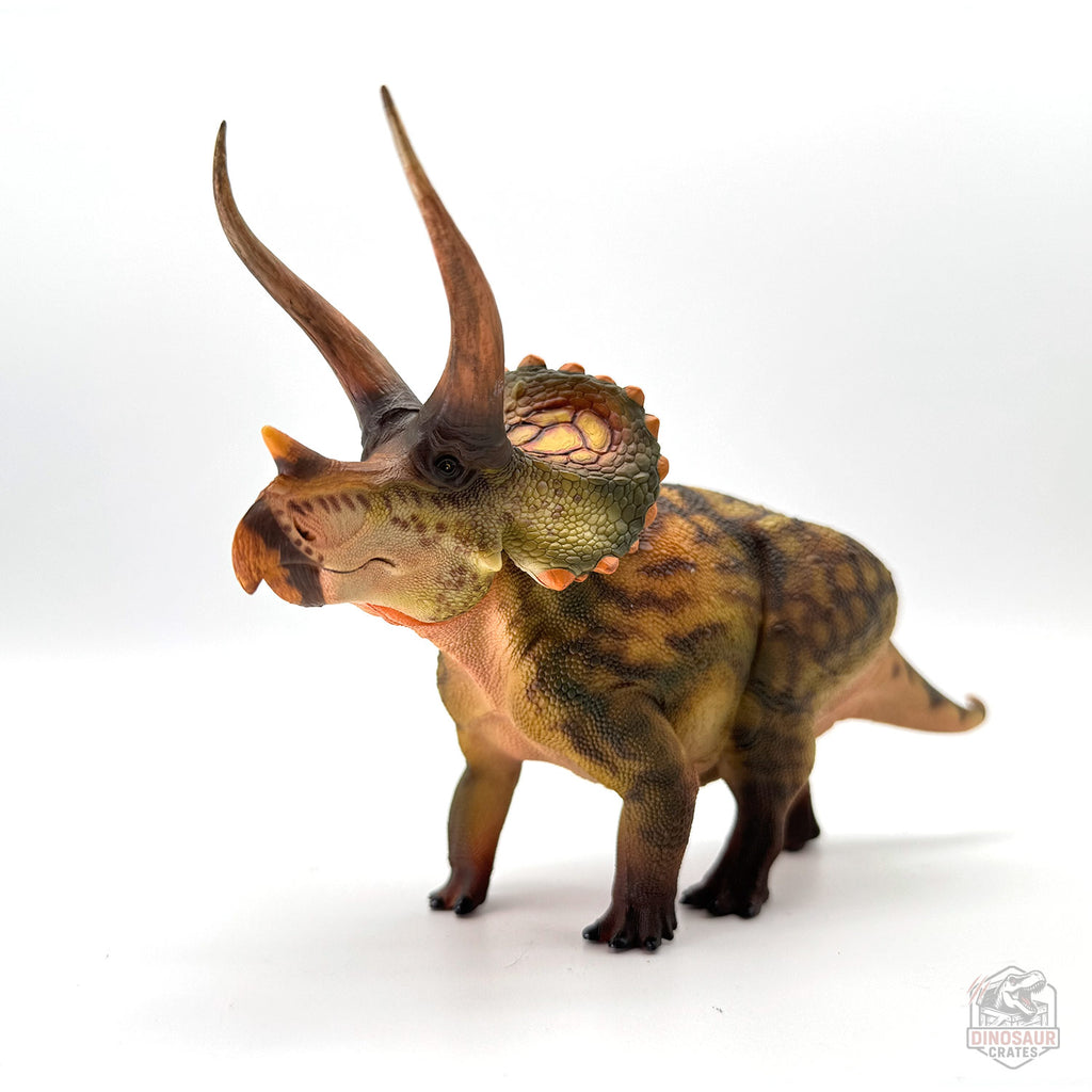 Haolonggood Figurine de dinosaure Tricératops