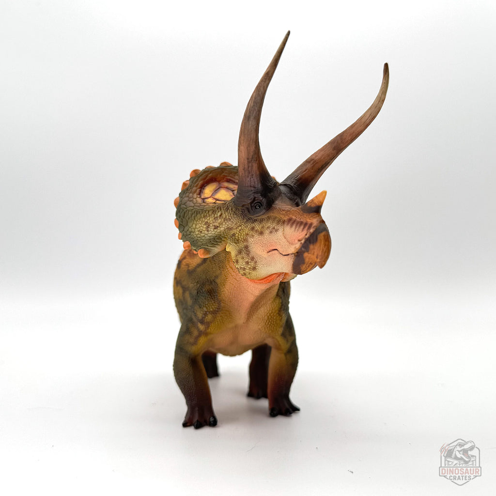Haolonggood Figurine de dinosaure Tricératops