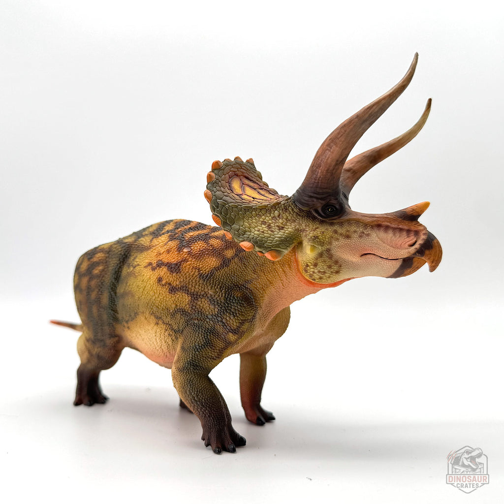 Haolonggood Figurine de dinosaure Tricératops