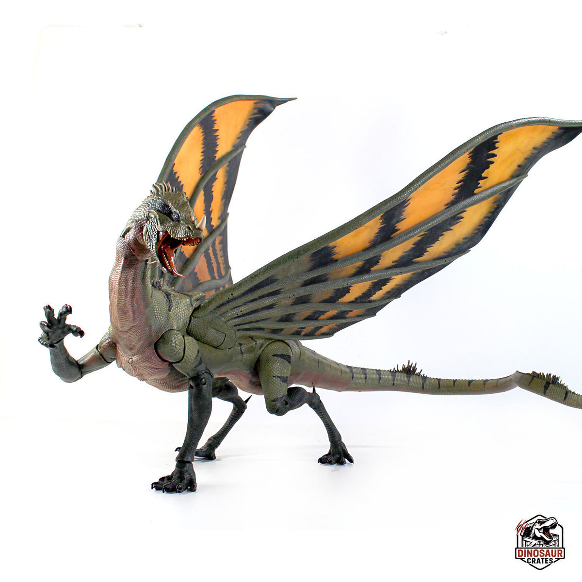 Lizard Dragon- (Varanus ornithus) – Cyberzoic- 1/18th scale action figure