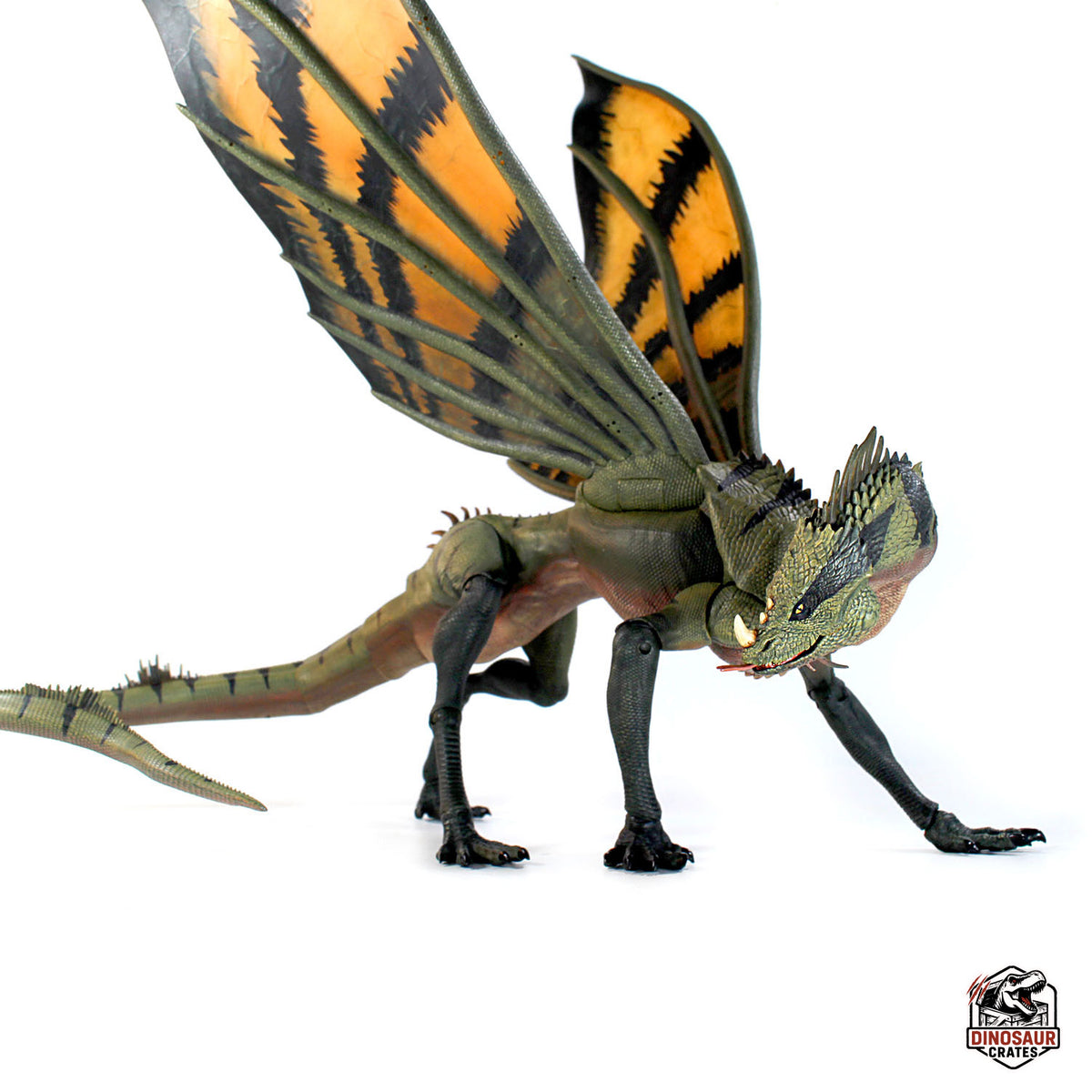 Lizard Dragon- (Varanus ornithus) – Cyberzoic- 1/18th scale action figure