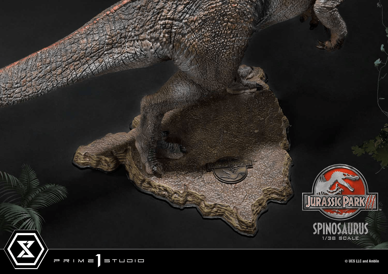 Prime 1 Studio Jurassic Park III (Film) Figurine de collection Spinosaurus - PRÉCOMMANDE