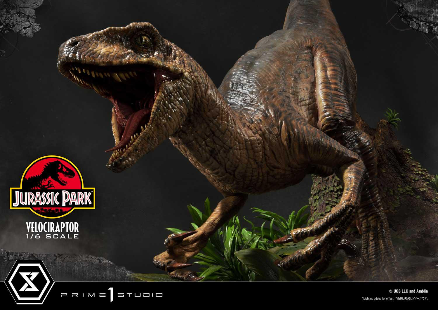 (PRE-ORDER) Prime 1 Studio Legacy Museum Collection Jurassic Park (Film) Velociraptor Attack 1/6 scale