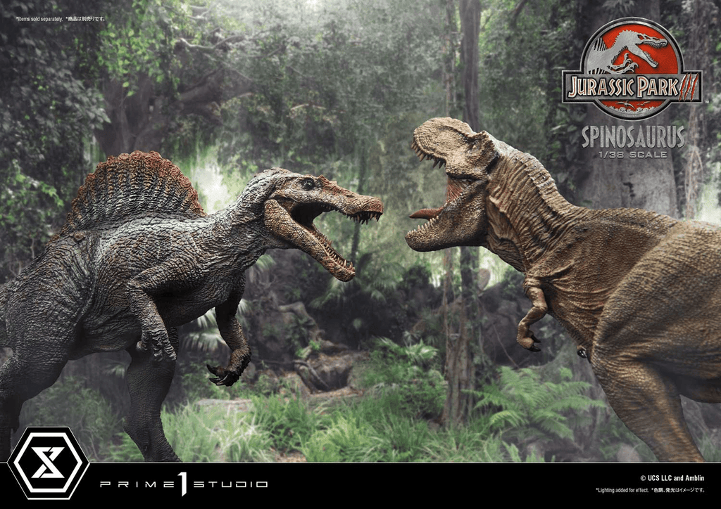 Prime 1 Studio Jurassic Park III (Film) Figurine de collection Spinosaurus - PRÉCOMMANDE