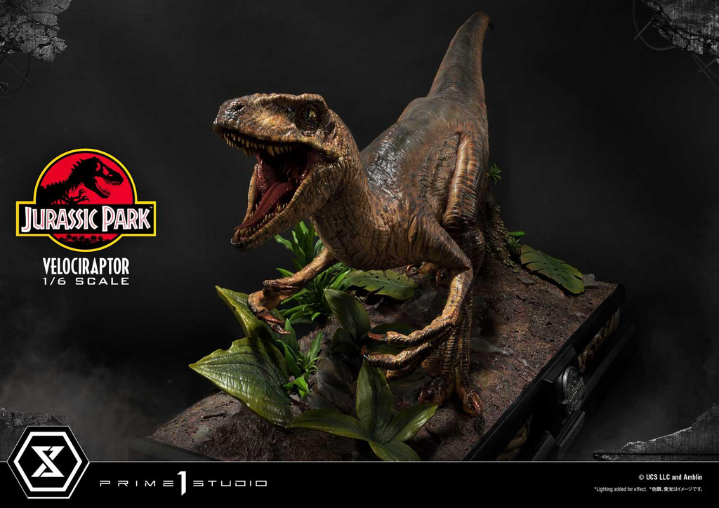 (PRE-ORDER) Prime 1 Studio Legacy Museum Collection Jurassic Park (Film) Velociraptor Attack 1/6 scale