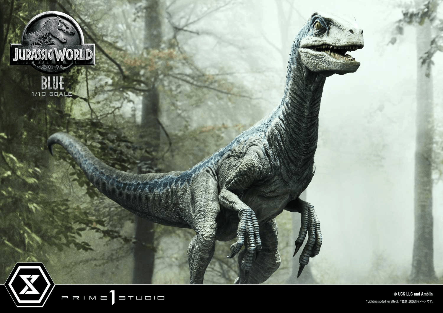 Prime 1 Studio Jurassic World (Film) Figurine de collection Blue - PRÉCOMMANDE