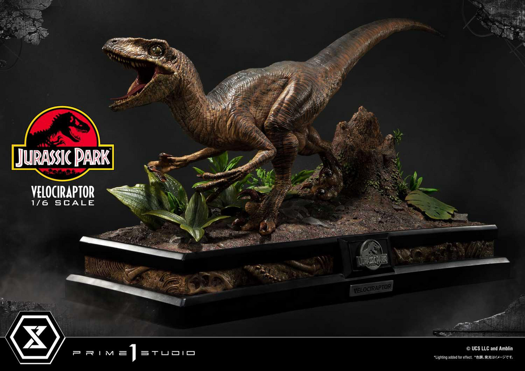 (PRE-ORDER) Prime 1 Studio Legacy Museum Collection Jurassic Park (Film) Velociraptor Attack 1/6 scale