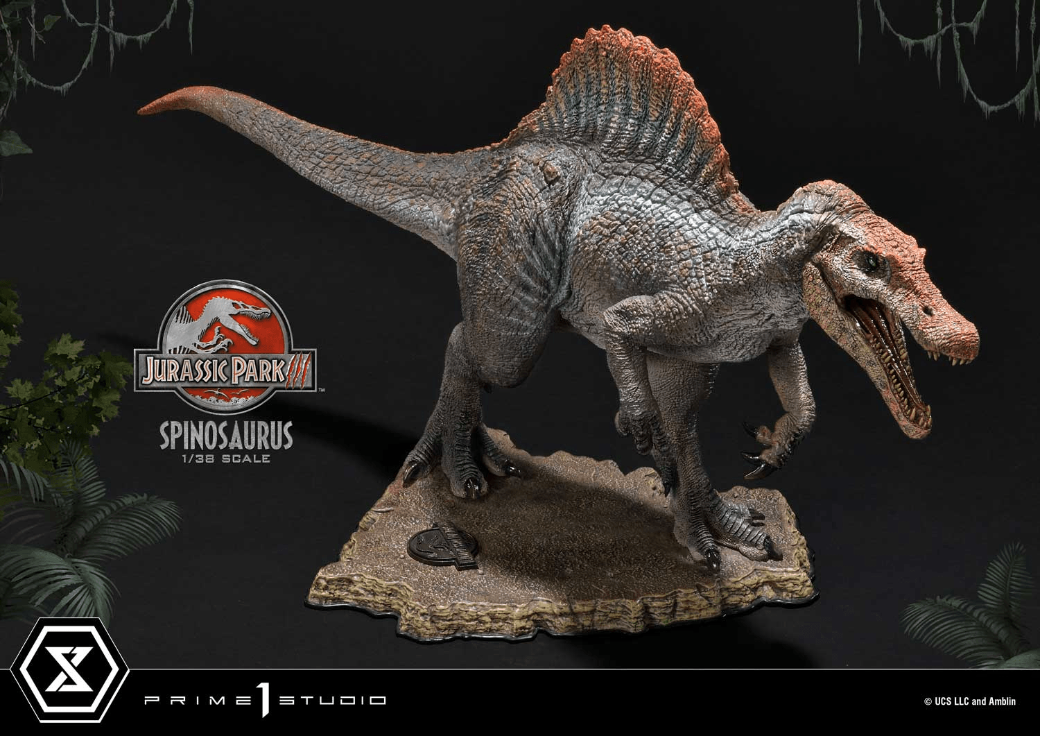 Prime 1 Studio Jurassic Park III (Film) Figurine de collection Spinosaurus - PRÉCOMMANDE