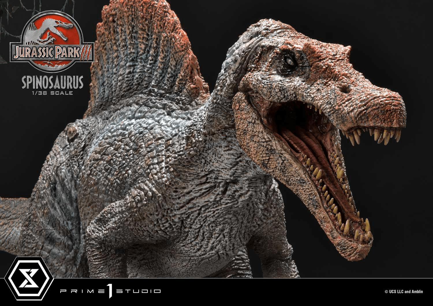 Prime 1 Studio Jurassic Park III (Film) Figurine de collection Spinosaurus - PRÉCOMMANDE