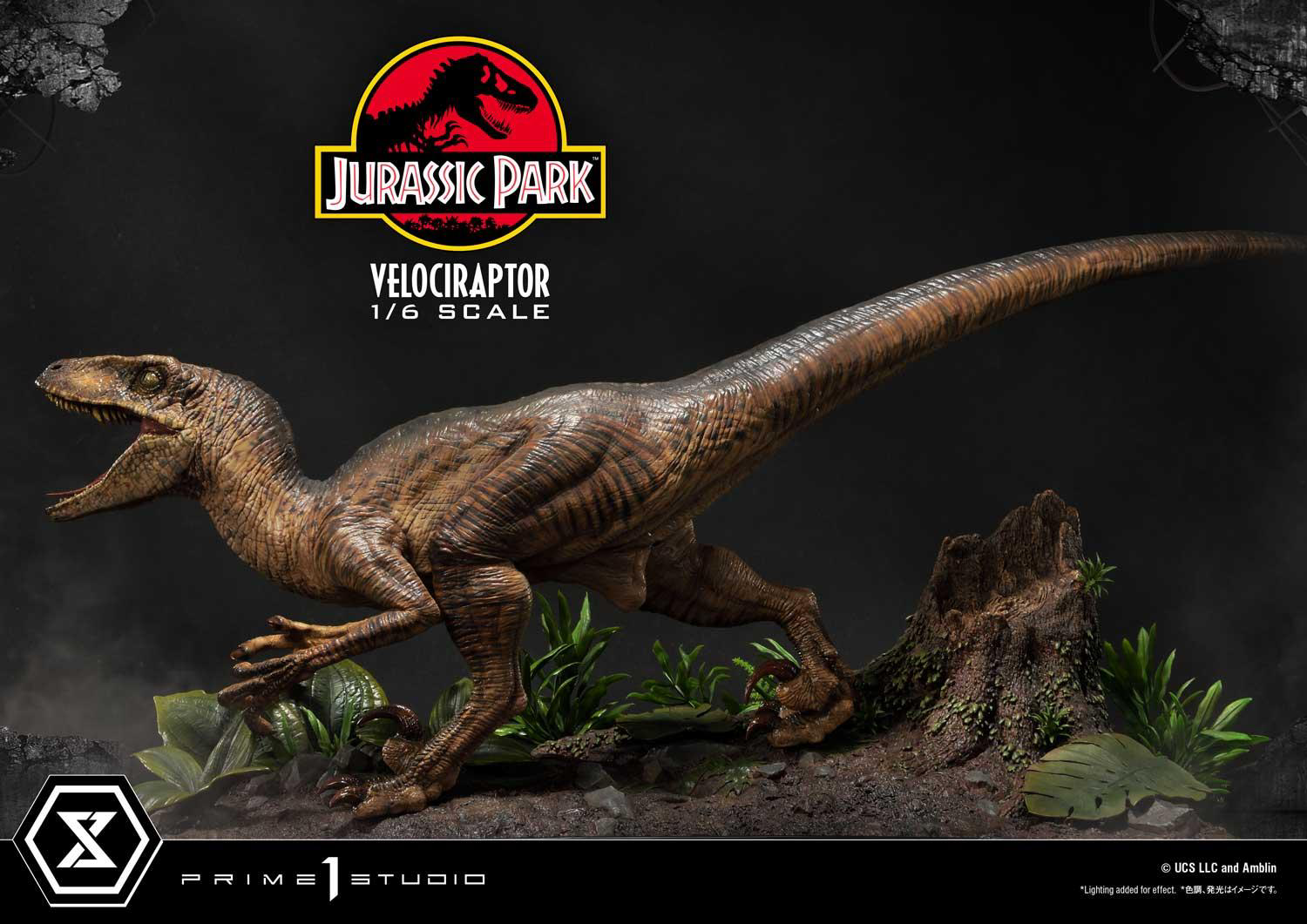 (PRE-ORDER) Prime 1 Studio Legacy Museum Collection Jurassic Park (Film) Velociraptor Attack 1/6 scale
