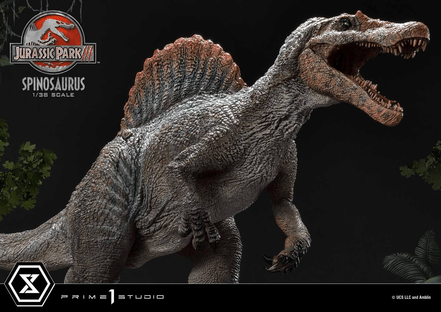 Prime 1 Studio Jurassic Park III (Film) Figurine de collection Spinosaurus - PRÉCOMMANDE