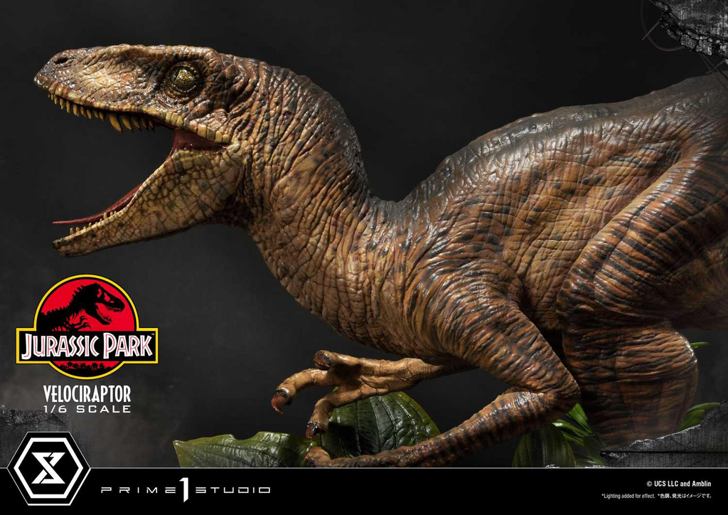 (PRE-ORDER) Prime 1 Studio Legacy Museum Collection Jurassic Park (Film) Velociraptor Attack 1/6 scale