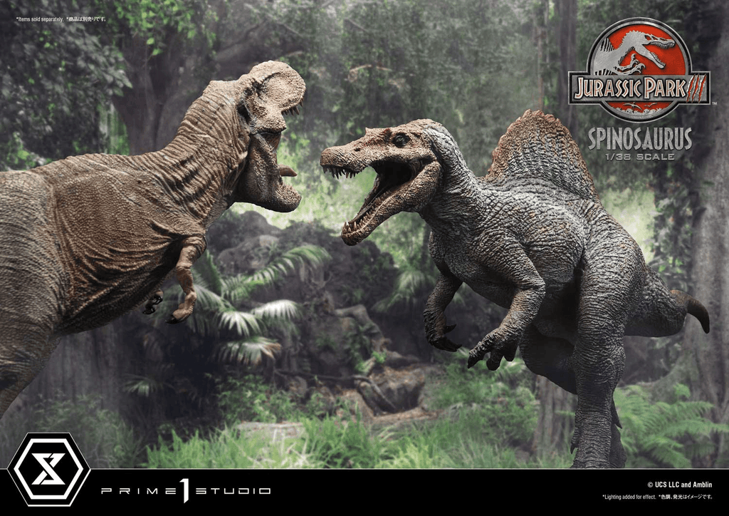 Prime 1 Studio Jurassic Park III (Film) Figurine de collection Spinosaurus - PRÉCOMMANDE