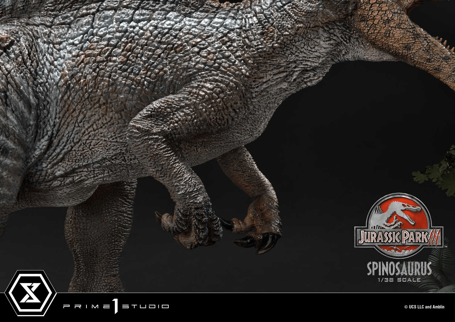 Prime 1 Studio Jurassic Park III (Film) Figurine de collection Spinosaurus - PRÉCOMMANDE