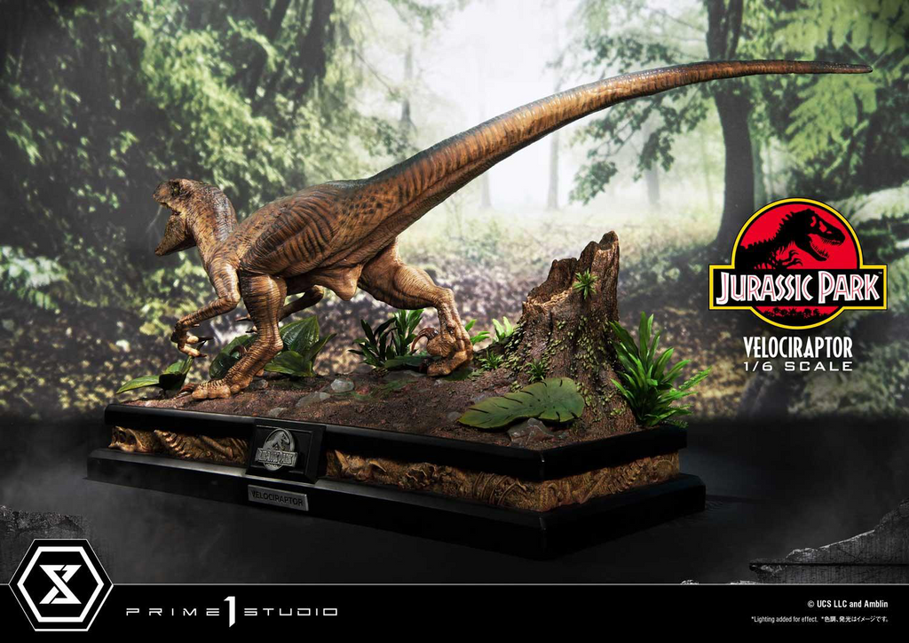 (PRE-ORDER) Prime 1 Studio Legacy Museum Collection Jurassic Park (Film) Velociraptor Attack 1/6 scale
