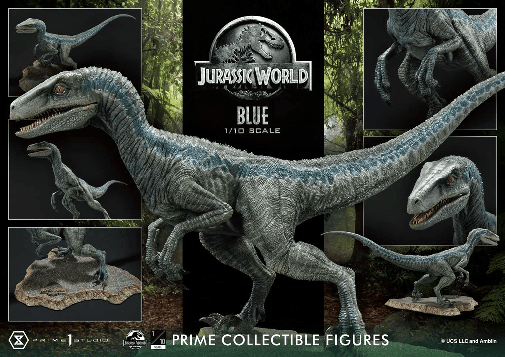 Prime 1 Studio Jurassic World (Film) Figurine de collection Blue - PRÉCOMMANDE