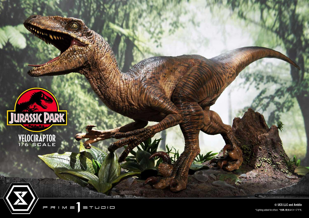 (PRE-ORDER) Prime 1 Studio Legacy Museum Collection Jurassic Park (Film) Velociraptor Attack 1/6 scale